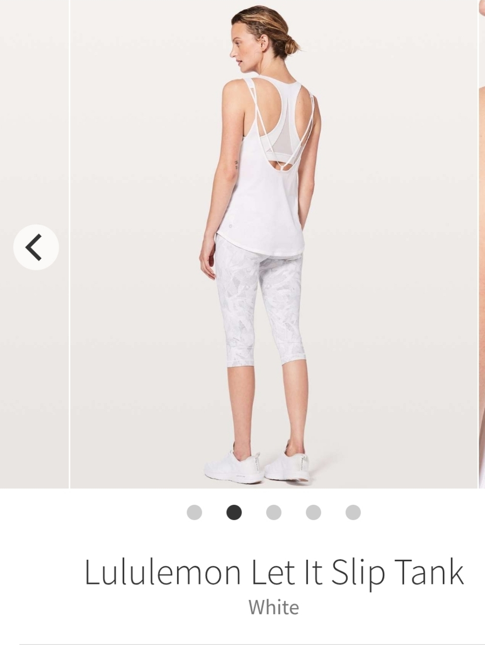 Lululemon Let It Slip Tank